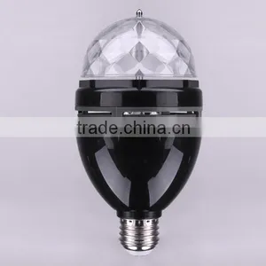 Led Magic Rotating B22 E26 E27 3W RGB Disco Ball Bulb Light thumbnail-2