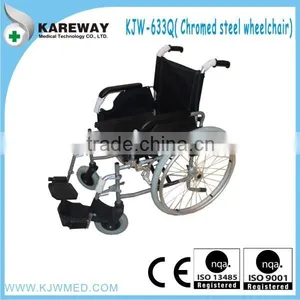 Kareway Medical Manual Wheelchair With Stable Wheelchair Ramp for Sale thumbnail-1