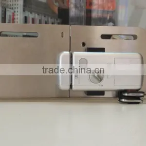 CE Mark Security Electrical Zinc Alloy Office Remote Control Frameless Door Lock for Glass Door thumbnail-2