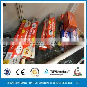 Kitchen Use Non Stick Aluminium Foil Rolls for Food Wrapping thumbnail-1