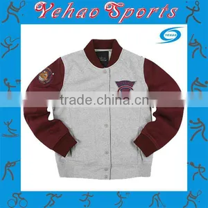 Hot Selling Popular Custom Made College Varsity Jacket thumbnail-1
