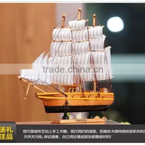 2016 Endeavour Yatch L60cm Wood, High Quality Wood Boat Model , Ship Model For Souvenir Quality Choice thumbnail-2