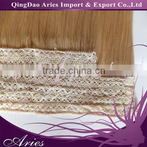 Top Quality Fish Line Virgin Indian Unprocessed Hair Extension thumbnail-1