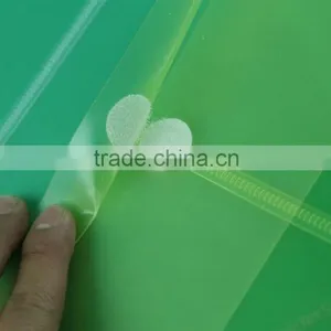 Vertical Sticker Closure Plastic Document Bag in A4 Size, Clear pp File Holder, Presentation File Folders thumbnail-3
