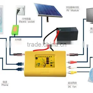 SolarDC Controller Connect With Lead Acid Battery and Panel thumbnail-1