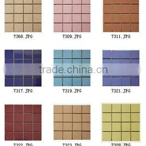 Glazed Ceramic Swimming Pool Tile 73x73mm thumbnail-1