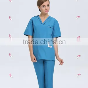 Women Hospital Medical Scrub Gowns Dental Clinic Nurse Uniform thumbnail-1