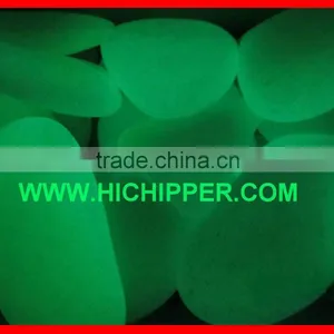 Road Marking Yellow Green Glow Glass Pebbles thumbnail-1