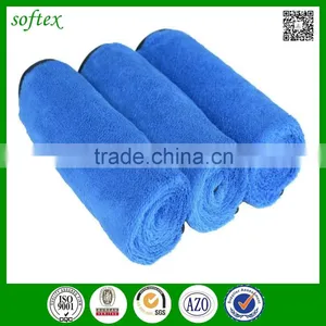 China Supply Custom 16x24inch 380 Gsm Plush Ultra Thick Microfiber Cloth for Car thumbnail-1