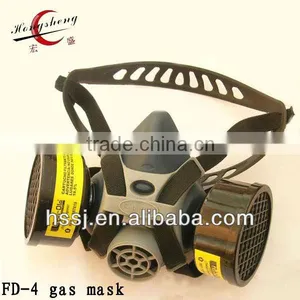 2016 Military Gas Mask Half Face Gas Mask New Actived Carbon Filter TPR Frame Military Gas Masks Disposable thumbnail-1