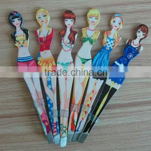 Stainless Steel Eyebrow Tweezers thumbnail-6