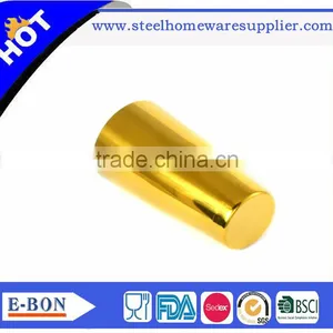 High Quality Stainless Steel Gold Plated 2pcs Boston Cocktail Shaker Set thumbnail-1