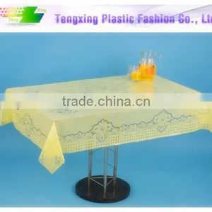 Hot Sell Peva Flannel Back Tablecloths thumbnail-1