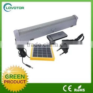 Indoor and Outdoor Use Portable Solar Led Tube Light 4.4w thumbnail-1