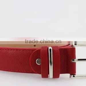 30Mm Women's Fashion PU Belt With High Quality Leather in Chinese Factory thumbnail-3