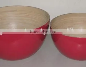 Bamboo Lacquer Bowls thumbnail-1