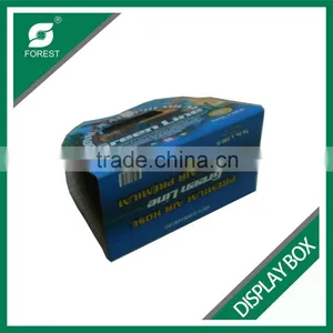 LARGE SIZE CORRUGATED DISPLAY HOLDERS WITH FULL PRINTING FLAT PACK FOLDABLE SHIPPING BOXES WITH HANDLES thumbnail-5