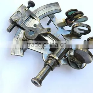 Antique Nautical Brass Vintage Sextant- Promotional Gift Sextant 1037 thumbnail-1