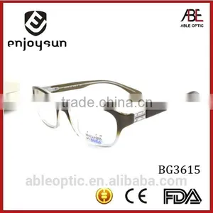 HOTSELLING Lucency Fade Color Fashion Design Acetate Hand Made Spectacles Optical Frames Eyewear Eyeglasses thumbnail-1