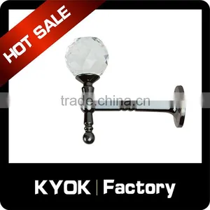 KYOK Heavy Duty Metal Large Curtain Rod Ring Pole Loop Hooks,Textile Accessories Best Price Curtain Accessories thumbnail-6