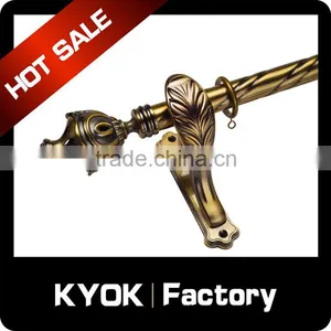 KYOK New Design Wrought Iron Products,aluminium Window Curtain Accessories,ceiling Mounted Curtain Rod thumbnail-5