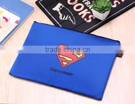 Custom Printing Polyester A4 Document Bag With Zipper Made in China thumbnail-1