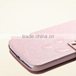 Silk Pattern Flip Leather Case With Card Slot Phone Case Wholesale For Samsung Grand 2 thumbnail-6