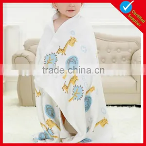 Eco-friendly Fancy Printed Character Baby Bath Towels thumbnail-1