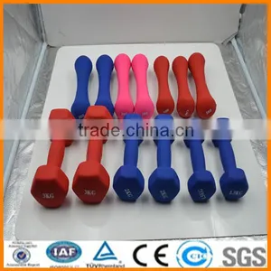 1.5kg 2kg 5kg 10kg Color Women Pvc Vinyl Dipped Dumbbell thumbnail-1