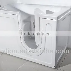 CE Approved Plastic Bathtub Walk in Bath for Old People and Disabled People thumbnail-1