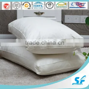 China Factory Wholesale Goose Down Filled Cheap Bed Pillows White Color thumbnail-1