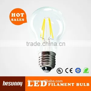 120v 230v E27 E26 A19 A60 4w Led Filament Bulb Dimmable thumbnail-1