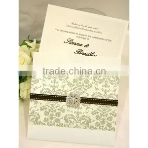 Handmade Flocking Invitation Cards, 2016 Newmengxing Hot Model thumbnail-1