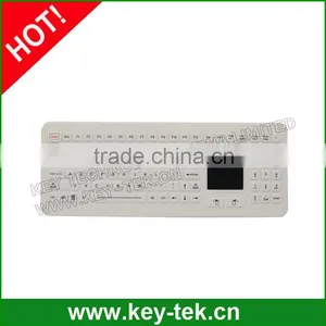 Touchpad Industrial Silicone Waterproof Keyboard for Clinic thumbnail-2
