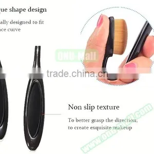 Beauty Salon Equipment Oval Cosmetic Toothbrush Shape Makeup Brush, Private Label Makeup Brush Express China Supplier thumbnail-2
