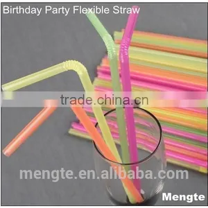 Mengte Hot Sell 7.75inch&6mm Plastic Party Straws thumbnail-1