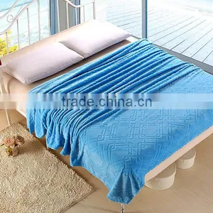 Embossing Coral Fleece Blanket thumbnail-1