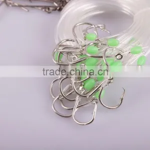 The New 2016 Japan Fishing Hooks 25pcs/1 Bag Longline Traces Tubing 82cm Fishhook #18 Lure Hook for Fishing thumbnail-3