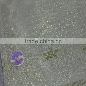Metallic Gold Printing Polyester Jacquard Square Table Runner Quality Choice thumbnail-6