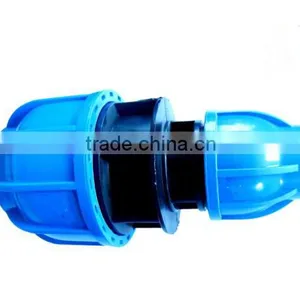 Round Head PP Compression Fitings pp Reducing Coupling Male Adaptor thumbnail-1