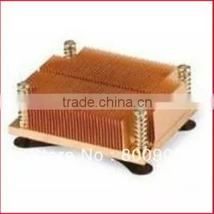 1U Ultra-quiet 775 All-copper Heat Sink Buffalo S0203S0204 S0205 1U Server thumbnail-1