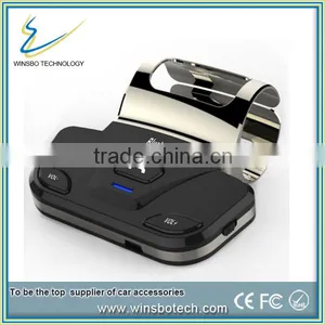 Bluetooth In-car Speakerphone, Steering Wheel Bluetooth Car Kit Handsfree thumbnail-1