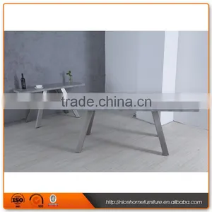 Modern Stainless Steel Table Leg thumbnail-2