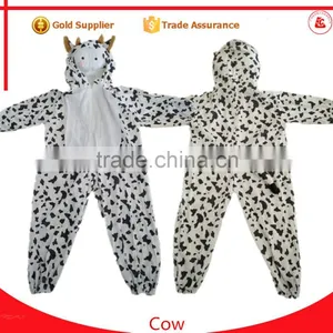 Cosplay Latex Sex Animal Kids Costumes Inflatable Cow Costume for Girls thumbnail-1
