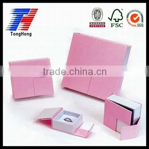 Custom Exquisite High Quality Elegant Jewellery Box Ring Box Pink Gift Box Wth Reasonable Price thumbnail-1