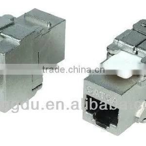 CAT6A 10GB Shielded Keystone Jack thumbnail-1