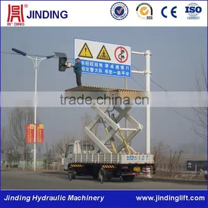 10m Lifting Height Truck Mounted Hydraulic Scissor Elevating Platform Quality Choice thumbnail-1