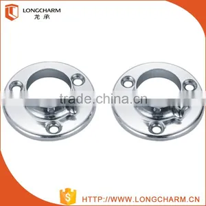 Wardrobe Metal Flange Tube Holder thumbnail-1