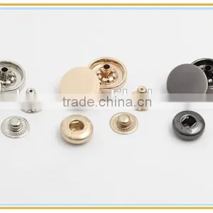 Wholesale Fahsion High Quality Custom Design Round Metal Snap Button With Logo as Garment Accessory (#S1001) thumbnail-2