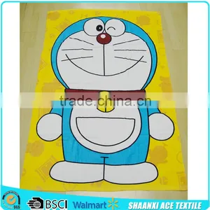 Lovely Cartoon Image Brand Printed Bath Towel/cartoon Brand Promotional Towel thumbnail-1